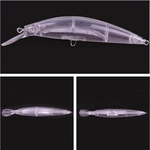 20Pcs 23.8G 10.6CM wobbler Pike Fishing Lures Blank Nude Baits Crank Pencil Minnow Bait Unpainted Lure Bodies Fishing Bait