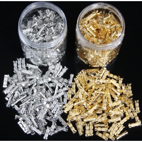 500Pcs Docking Connector line Pressing Button Quick Connect U-type Terminal Wiring 0.5 to1.5 Square Wire Connectors