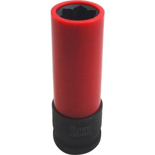 Automobile Tire Anti-Theft Screw Sleeve Flower Design Lug Nut Socket Lug Bolt 23GB