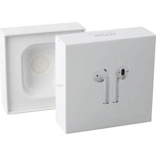Portable Paper Earphone Packaging Box Protective Earphone Case For Air-Pods ReplacementOriginal Organizer Earphone Accessories