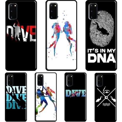 Dive Scuba Divers Diving Case For Samsung Galaxy S21 Ultra S20 FE Note 20 Ultra Note 9 10 S8 S9 S10 Plus S10e Cover