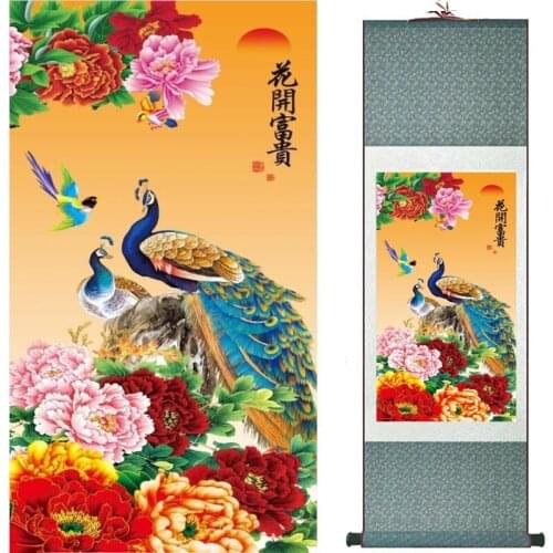Flowers painting Chinese traditional art painting home decoration paintings20190905026