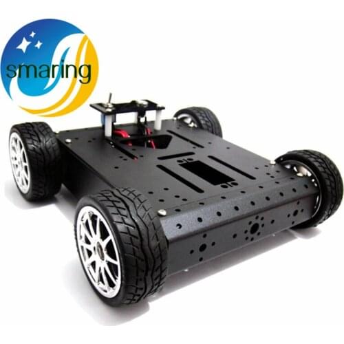 4WD mobile robot platform aluminum alloy (12V/200R metal electric) electronic contest