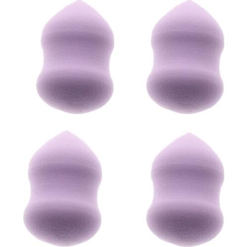 4Pcs/Set 6*4cm Gourd Shape Professional Cosmetic Puff Makeup Sponge Blending Face Foundation Cream Blending Cosmetic Powder Puff