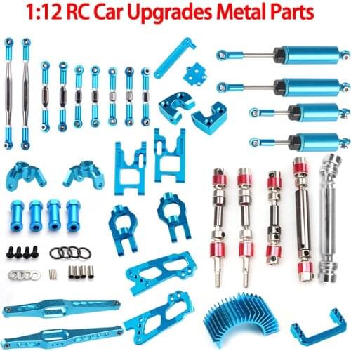 Wltoys 12428 12423 RC Car all upgrade metal parts RC truck Front Rear Differential Gear 12428-0011/0012/0013/0014 12428 parts