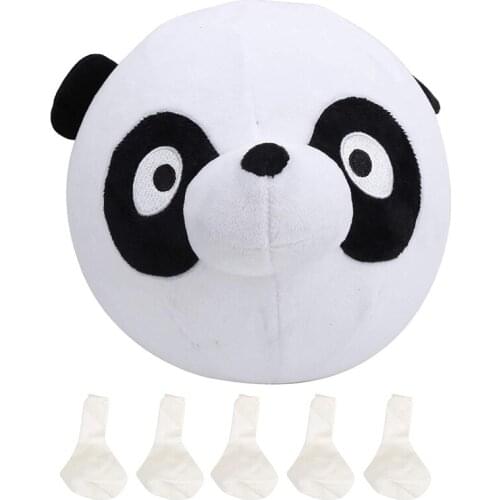 Animal Balloon Durable Inflatable Jumping Ball Animal Plush Doll Cartoon Soft Plush Toy,for Kids Gifts