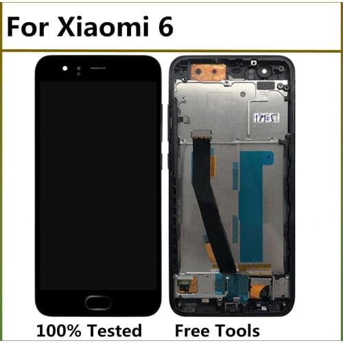 Lcd Display For Xiaomi 6 Full Display with Touch Screen Digitizer Assembly 5.15" For Xiaomi6 Mi6 LCD Display