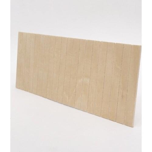 1:12 Dollhouse Miniature Wood Wall Mini Decoration Accessories Wainscot DIY Model