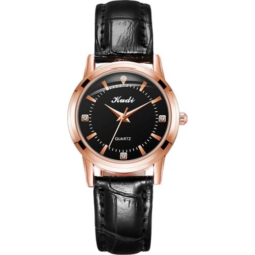 2020 Luxury Fashion Rhinestone Watch for Women Stylish Leather Belt Bracelet Quartz Wristwatch Waterproof Ladies Analog Watches