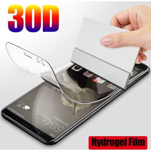30D Protective Hydrogel Film For Huawei P20 P30 Pro P30 Lite Screen Protector For Huawei Honor 20 Pro 9X 8X 20S Full Cover Film