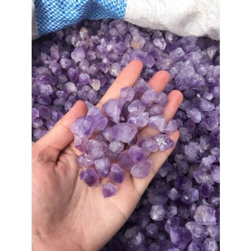 Amethyst geode amethyst block Crystal tumble raw crystal points for gifts