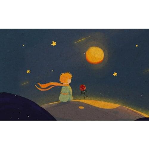 5D DIY Diamond Painting Cartoon Little Prince Picture Diamond embroidery cross stitch mosaic Home decoration GJ680