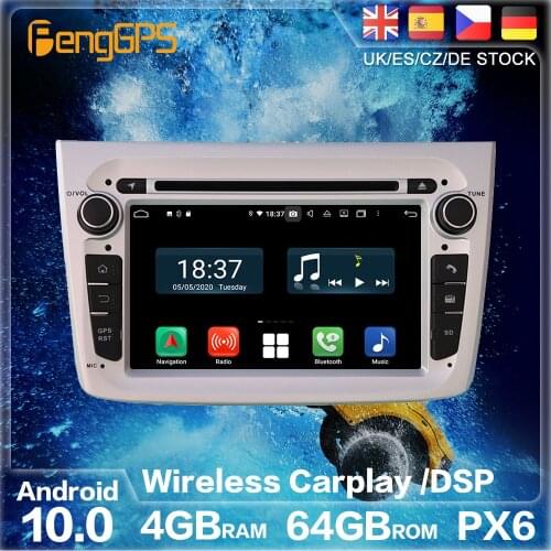 Android 10.0 PX6 For Alfa Romeo Mito 147 159 DSP GPS Navigation Auto Radio Stereo Car DVD Multimedia Vedio Player HeadUnit 2DIN