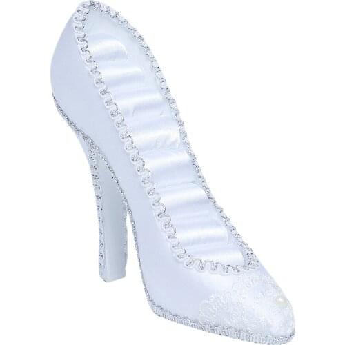 White Resin Earring Stud Storage Box Organiser Display Rack Holder Showcase