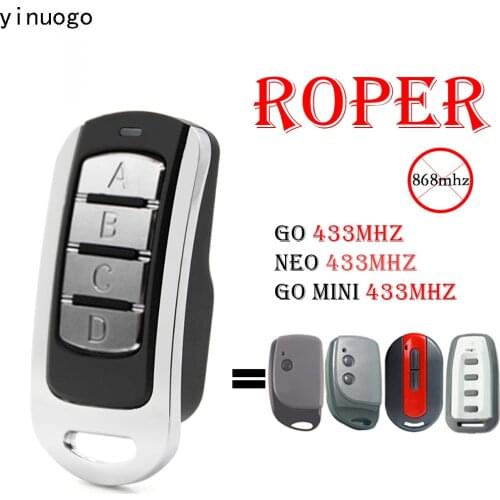 For FORSA TR-1 TR-2 TR-4 Garage Door Remote Control 433.92MHz Rolling Code Remote Garage Spain
