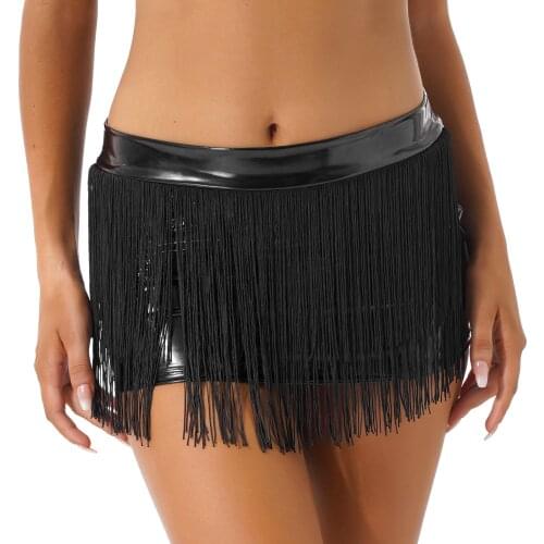 Inlzdz Women's Leather Skirts