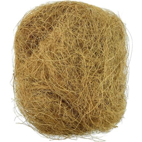 Bird Products BPV105 Sterilized Natural Coconut Fiber For Bird Nest Excellent Toy Bird Nesting Easier Birds Nest Coco Liner 100g