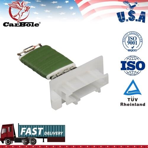 CARBOLE Heater A/C Fan Blower Motor Resistor For VW Jetta Golf Passat MK5 MK6 CC GTI R32 2005-14 1K0959263A