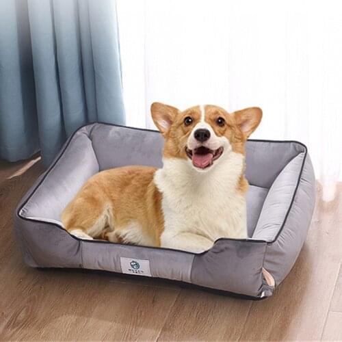 Pet Bed Soft Kennel Winter Warm Dog Bed House Sofa For Dogs Washable House Cat Puppy Sleeping Nest Bed Mat Pet Supplies