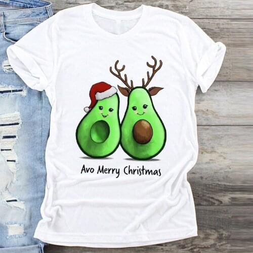 Fashion Women T-Shirt Warm Wishes New Year Merry Tee Shirt Christmas Tumblr Graphic T Shirt Female Tees Camisa Print T-shirts