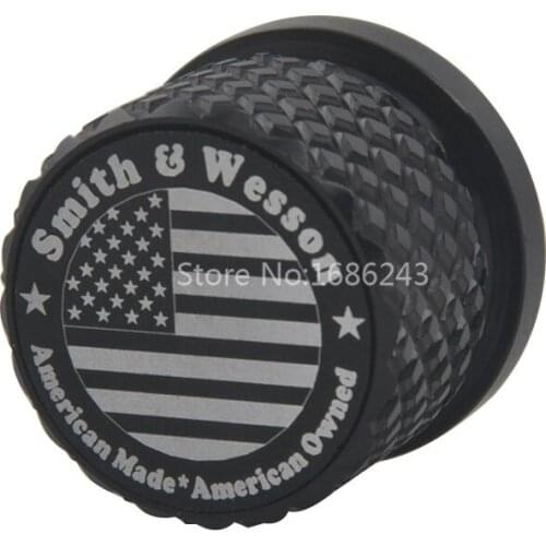 Motorcycle 6mm Black American Flag Billet Aluminum Polished Knurled Seat Bolt Fits For Harley