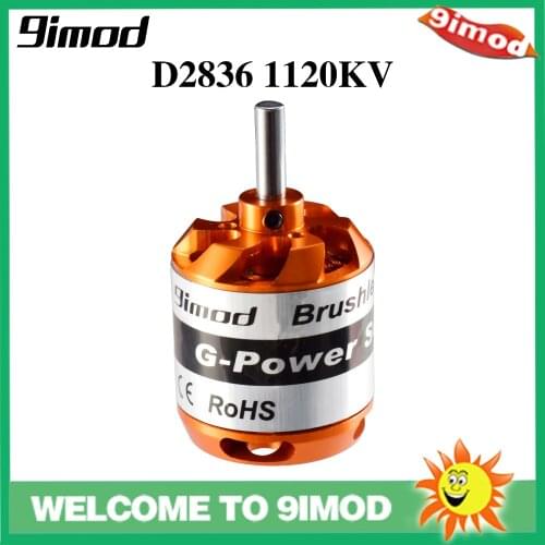 New Arrival 9imod D2836 Brushless Motor 1120KV 2-4S For RC Aircraft Plane Multi-copter Brushless Outrunner Motor