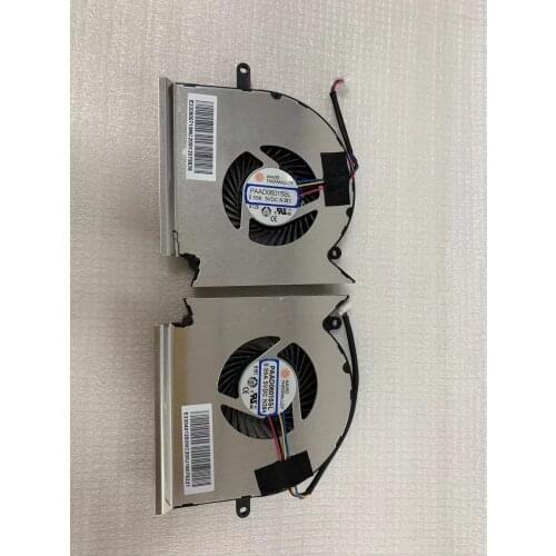 New Original CPU GPU Cooling Fan for MSI GE63 GP63 GL63 GE63VR GE73 GE73VR GP73 GL73 MS16P1 MS179C MS16JC PAAD06015SL-N383 N384