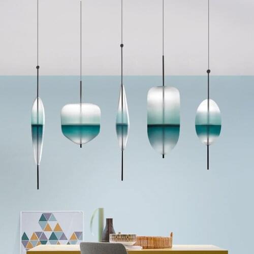 Modern iron country lamp shades lighting for boys room led wall moon lamp luzes de teto nordic decoration home hanglampen