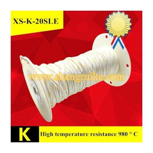 K type high temperature resistant 980 C thermocouple wire K type silica temperature measuring line