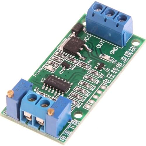 0-5V To 4-20mA Linear Conversion Module Voltage To Current Signal Transmitter