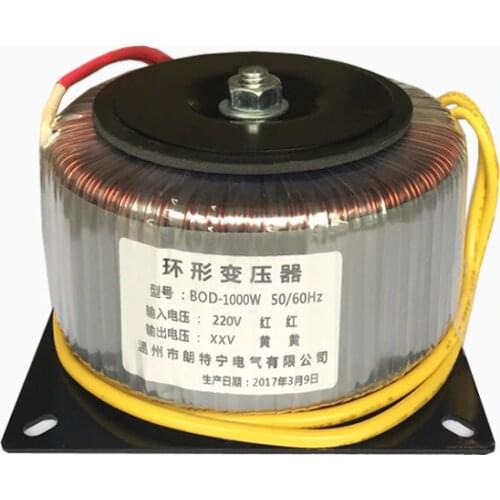 1000w input voltage AC220V output voltage 110V 70V 48V 24V 12V Ring transformer Electric Power Transformer