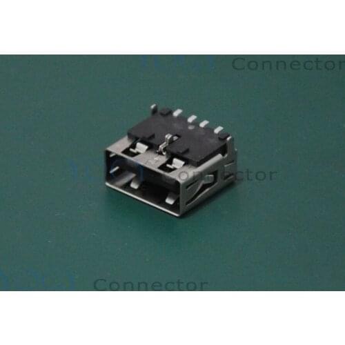 20 pcs/lot) 11.7mm 4pin TYPE-A Female USB Connector,fit for Laptop motherboard