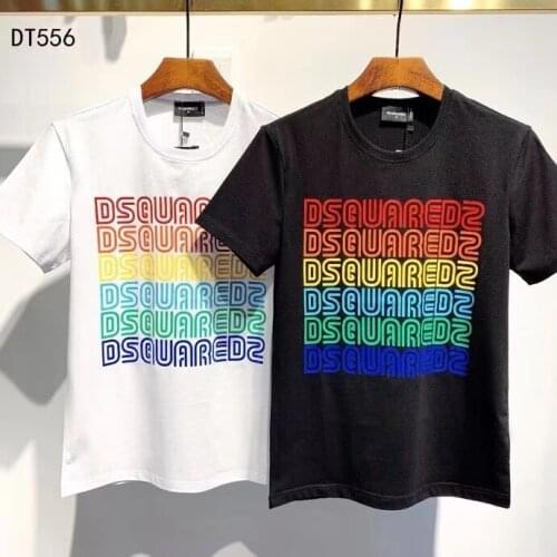 2021 Fashion Ttrend DSQ2 Advanced Mens Printed T-Shirt DT556
