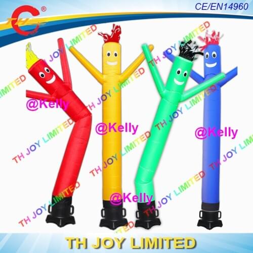 4mH free shipping inflatable skydancer, durable inflatable air dancer, cheap outdoor advertising inflatable sky dancing man sale