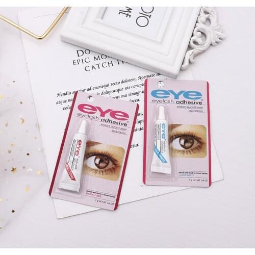 50 Pieces 7g Black White Double Eyelid Beauty Eye Glue Styling Lasting False Eyelash Glue