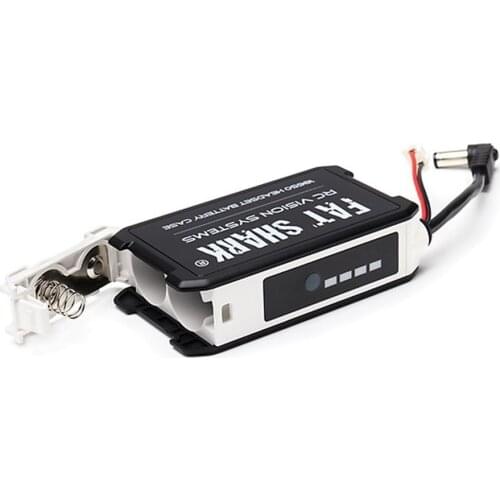 Fatshark 7.4V 18650 Li-ion Cell Battery Case For FPV Goggles Dominator HDO Video Headset without Battery RC Racing Drone