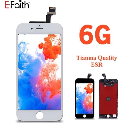 50Pcs EFaith Tianma ESR Quality 4.7 Inch Display LCD For iPhone 6 With Touch Screen Digitizer Assembly Replacement Pantalla