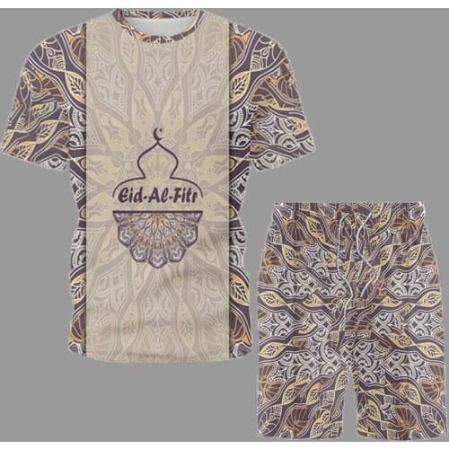 Summer Retro Clothing T-Shirt Shorts Set 2021 New Trendy Mens Sets Casual Beachwear Can Be Sold Separately Short Sleeve Suits