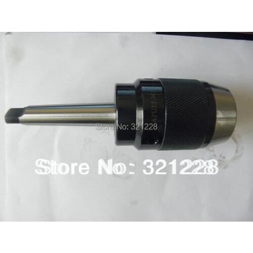 Integrated keyless drill chuck 1-13mm with Morse taper with tang 2# MT2-APU13