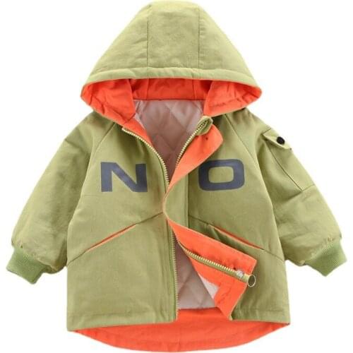 New Winter Fashion Baby Boys Clothes Children Cartoon Hooded Jacket Toddler Casual Costume Infant Girls Clothing Kids Sportswear