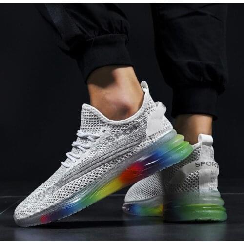Massive Mens Sports Shoes Mens Summer Sneakers Male Running Shoes Men Sport Shoes 2020 White Tennis Walk Scarpe Uomo GMD-0999