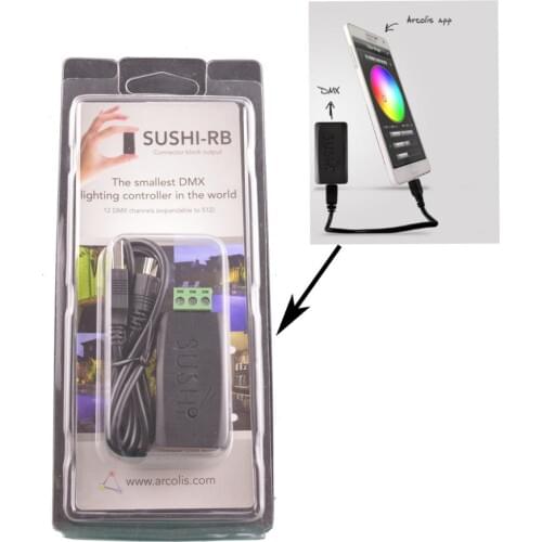 Mini DMX Master Controller USB To DMX Adapter Small DMX512 Dimmer Controller DMX512 software Control PC Satge