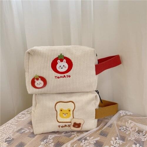 Bentoy Milkjoy New Korea Fashion Bear Cosmetic Cases Cute Girls Makeup Bag Women Home Storage Case Student Pencil Case