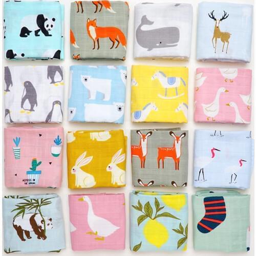 Organic Cotton Baby Bath Baby Blanket Newborn Muslin Swaddle Wrap Baby Bibs Feeding Burp Cloth Towel Scarf Kid Stuff Bedding Set