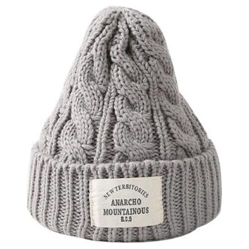 Autumn Winter Letters Cotton hair Winter skullies Hat warm beanies hats casual women solid adult woolen lovers caps cover head