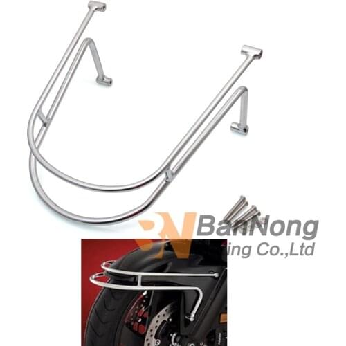 Motorcycle Front Fender Bumper Crash Bar Engine Guard Rail Rack Protector For Honda Goldwing GL 1800 F6B GL1800 2001-2021