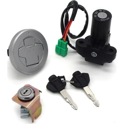 Motorcycle Ignition Key Switch Fuel Gas Cap Seat Lock Kit For Suzuki GIXXER155 GSX150F GSX150 DEA DZA L6 2016 37000-34830-000