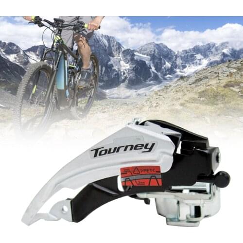 TY500 Front Derailleur Detachable Corrosion Resistant Metal Mountain Bike Front Gear Shifter for MTB