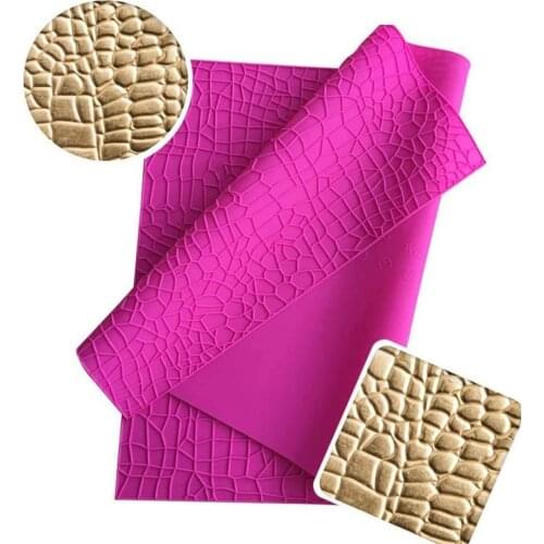 Crocodile Alligator Impression Mat Cake Decoration Silicone Lace Mould Silicone Mat Fondant Cake Tool Silicone Cake Mold