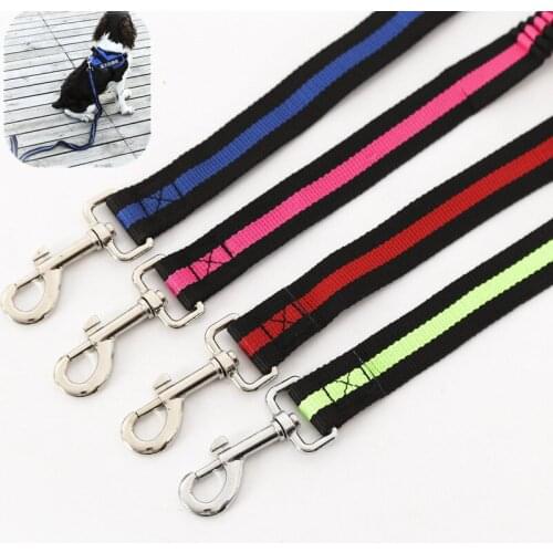 Dog Leash Elastic Leashes for Dogs Walking Retractable Dogs Leash Pet Products for Dog Accessories Striped Leashes Pet Supplies